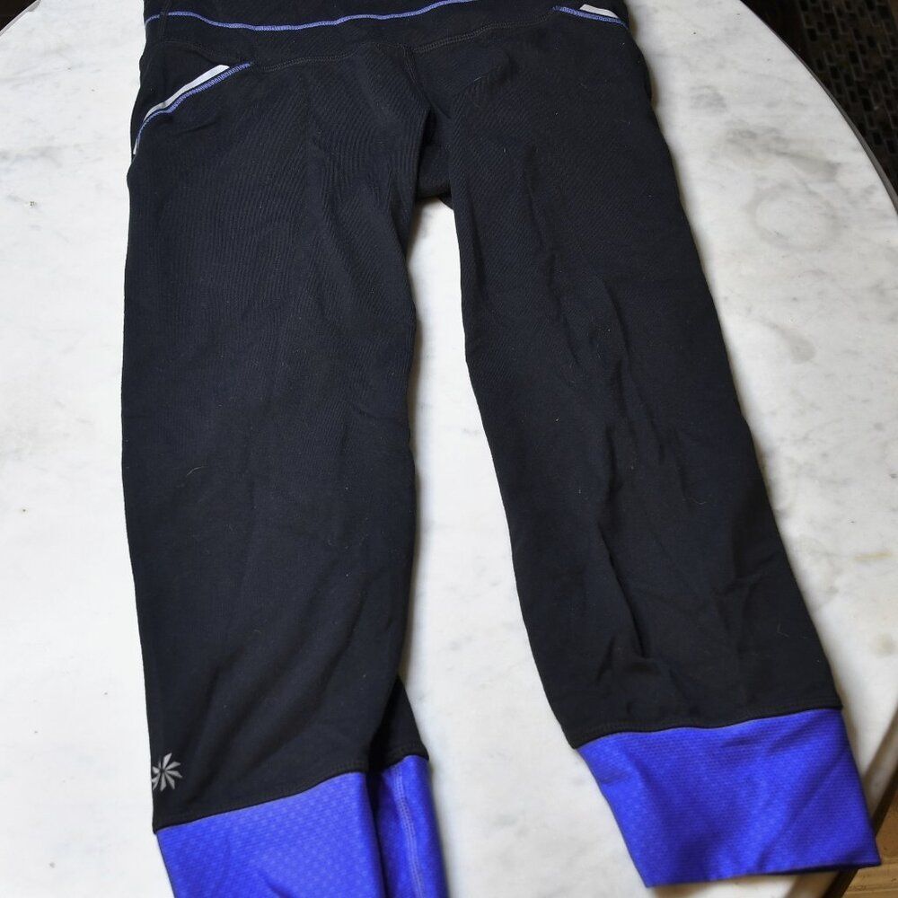 Athleta Colorblock Capri Leggings